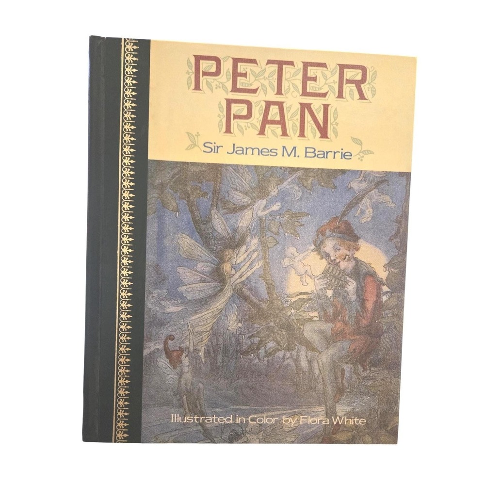 Peter Pan Hardcover Excellent 1987 Condition‎ Bonded Leather Spine